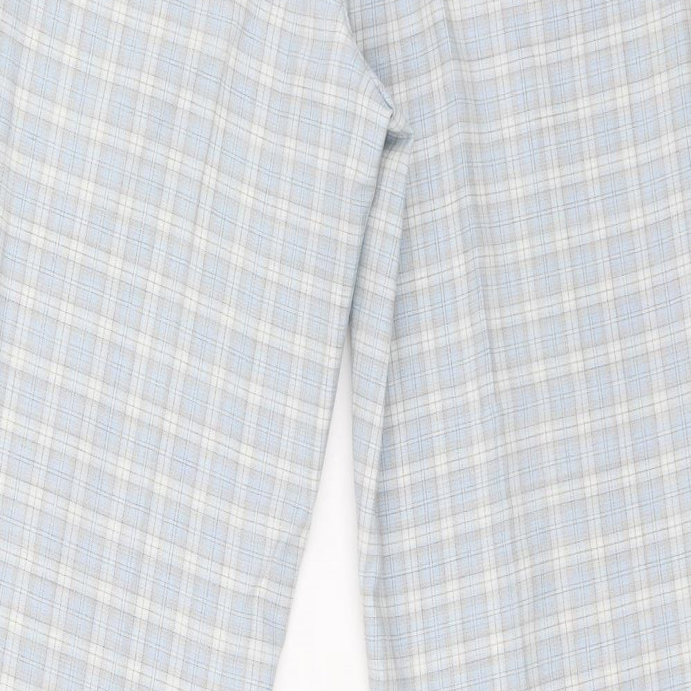 Womens UK Size 12 Preworn Extra-Slim Fit  Blue Trousers