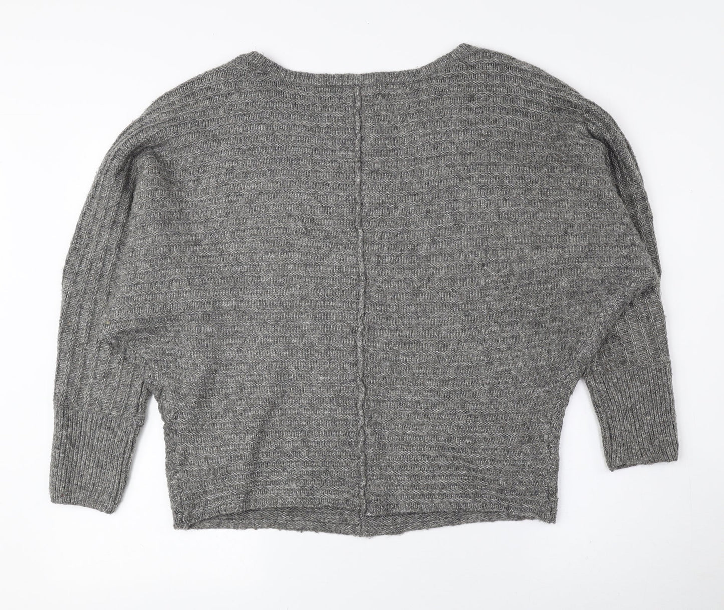 Womens UK Size S New Look Grey Pullover Jumper