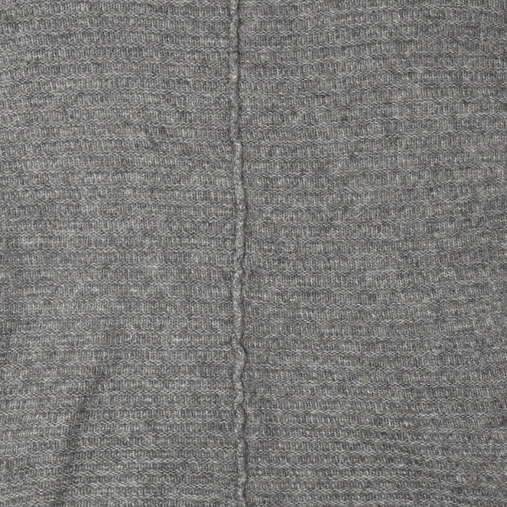 Womens UK Size S New Look Grey Pullover Jumper