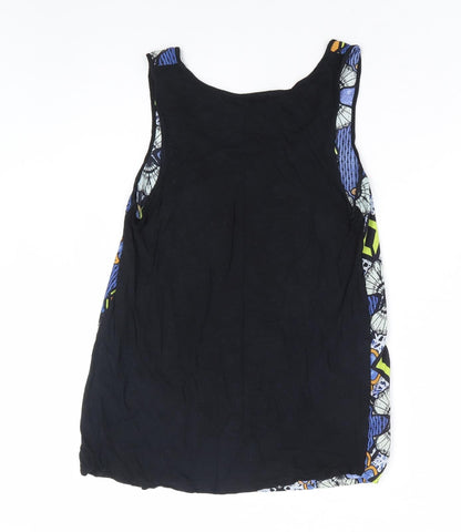 Womens UK Size 8 River Island Multicoloured Basic Tank