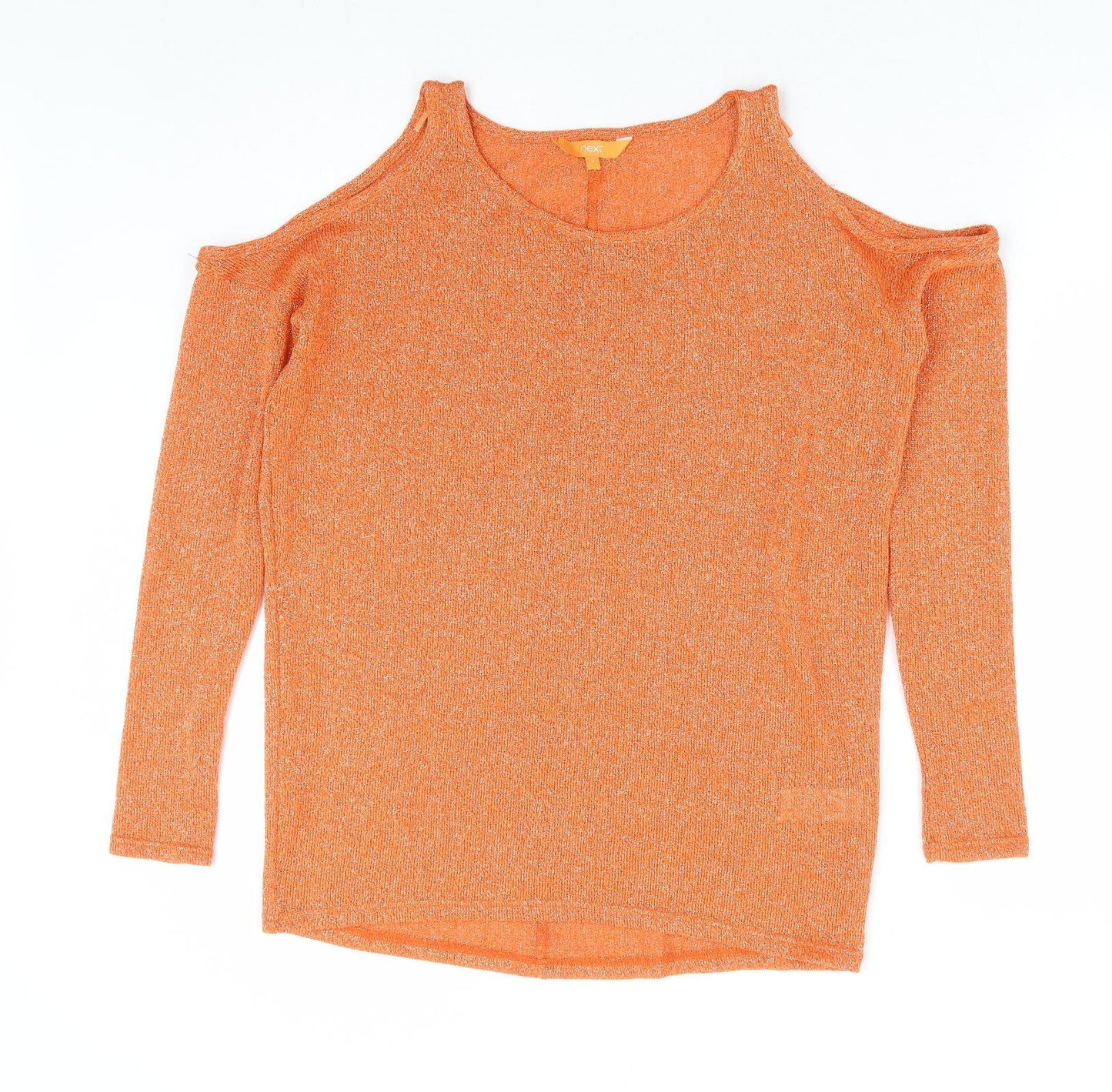 Womens UK Size 8 NEXT Orange Pullover Jumper