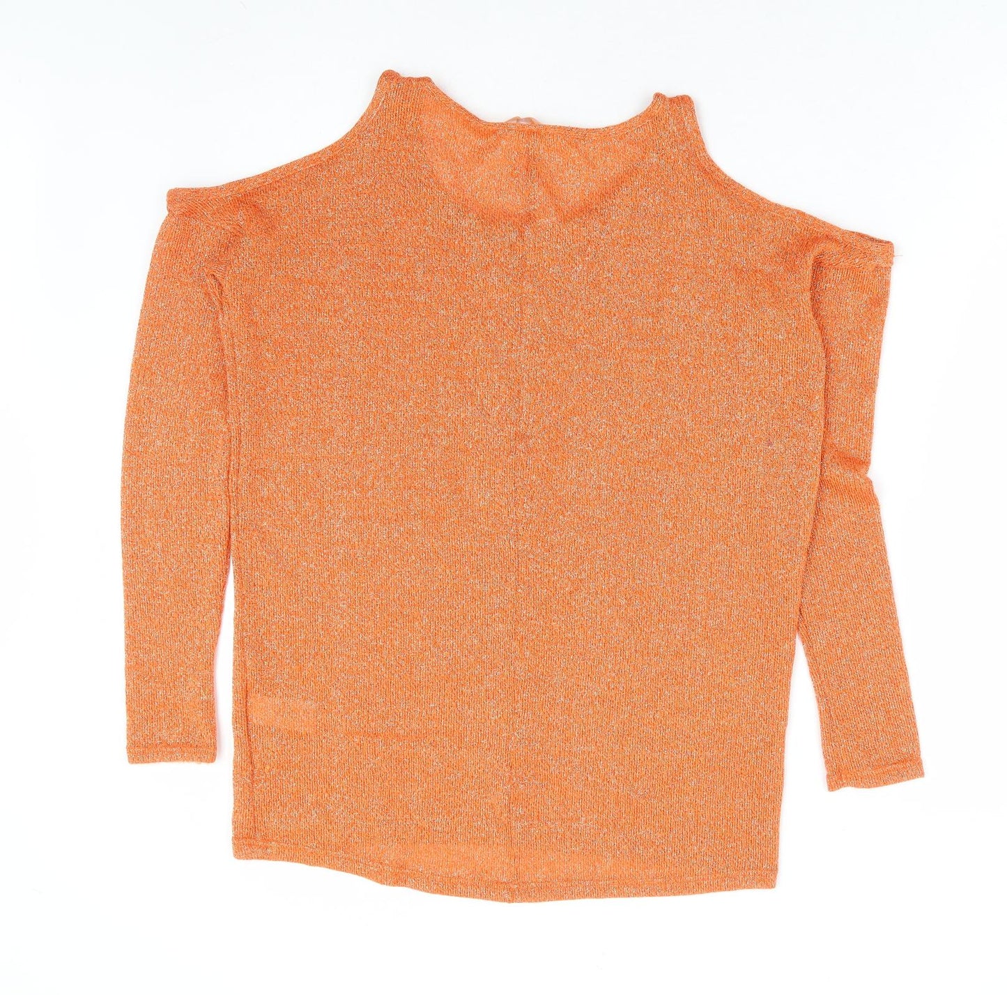 Womens UK Size 8 NEXT Orange Pullover Jumper