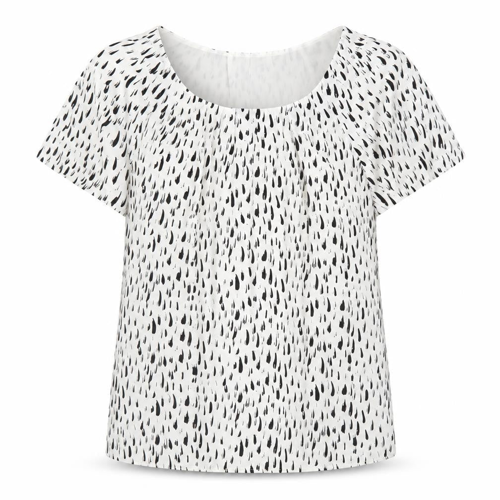 Womens UK Size 16 Monsoon White Basic Blouse