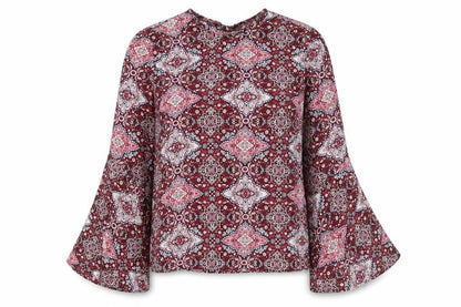 Womens UK Size 6 Primark Red Basic Blouse