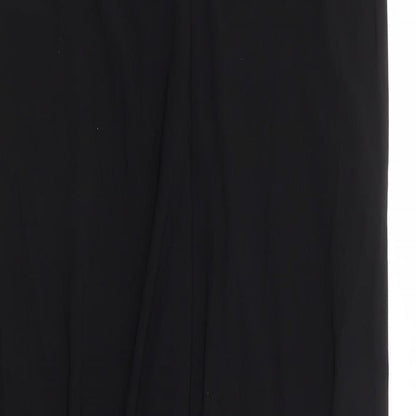 Roman Originals Womens Black Polyester Maxi Size 12 Halter Tie