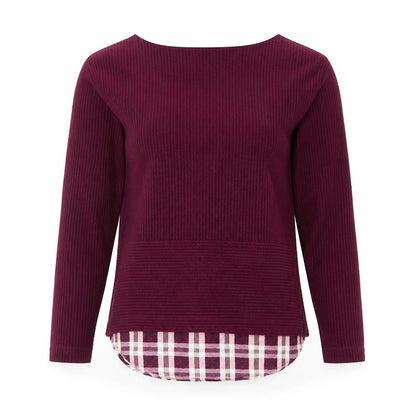 Womens UK Size 8 Marks and Spencer Purple Basic Blouse