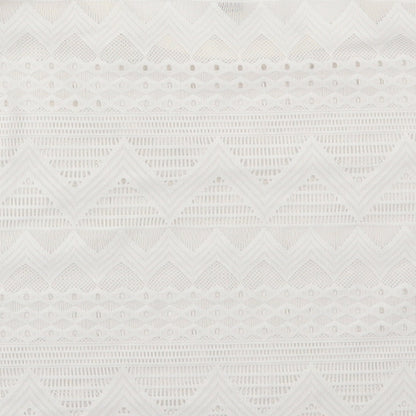 Miss Selfridge Womens White Polyamide Cropped T-Shirt Size 10 Round Neck