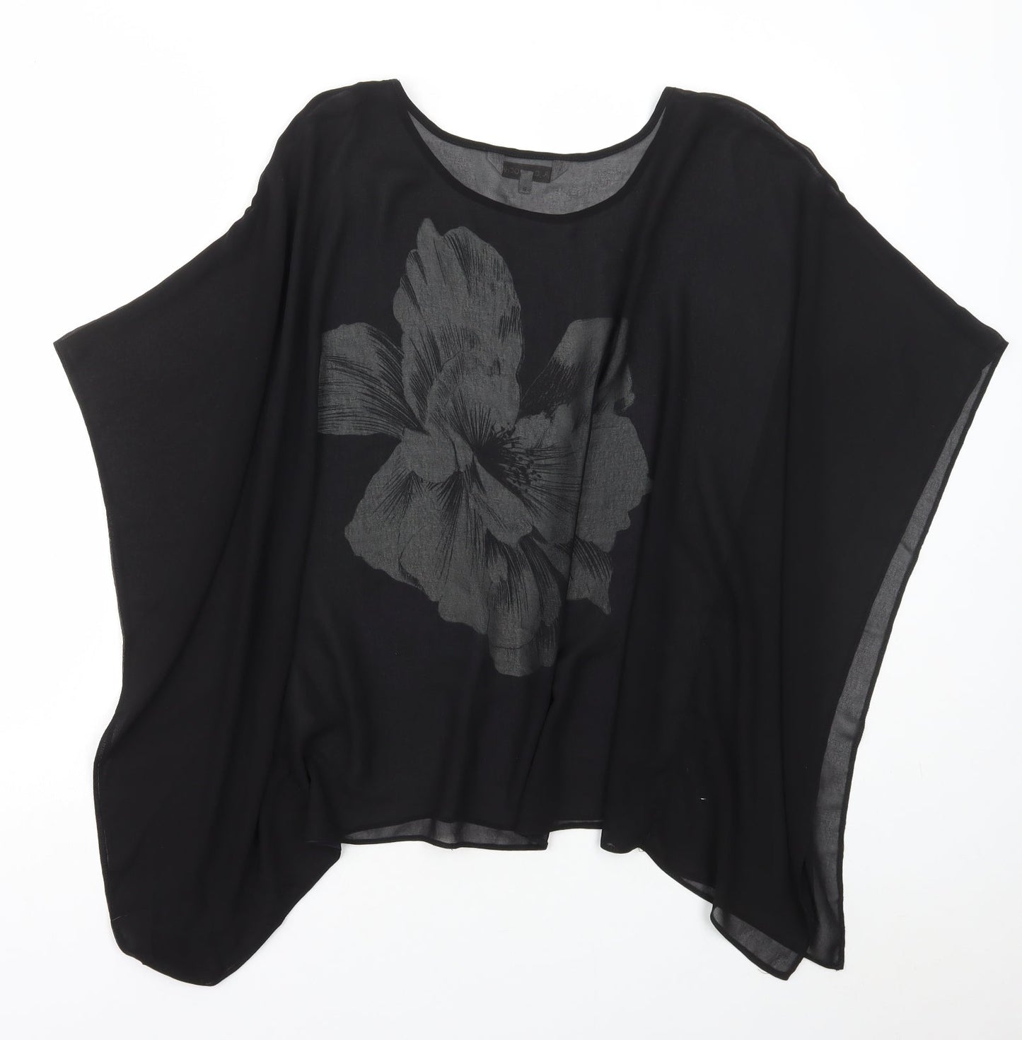 Womens UK Size 12 RJR.John Rocha Black Basic Blouse