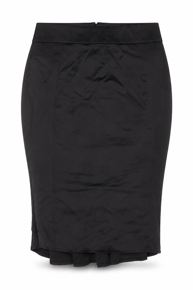 Womens UK Size 10 Topshop Straight & Pencil Satin Skirt
