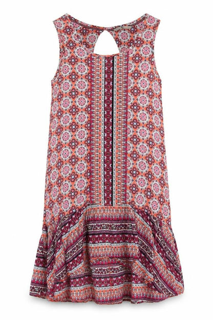 Womens UK Size 8 TU Multicoloured Tunic Tank
