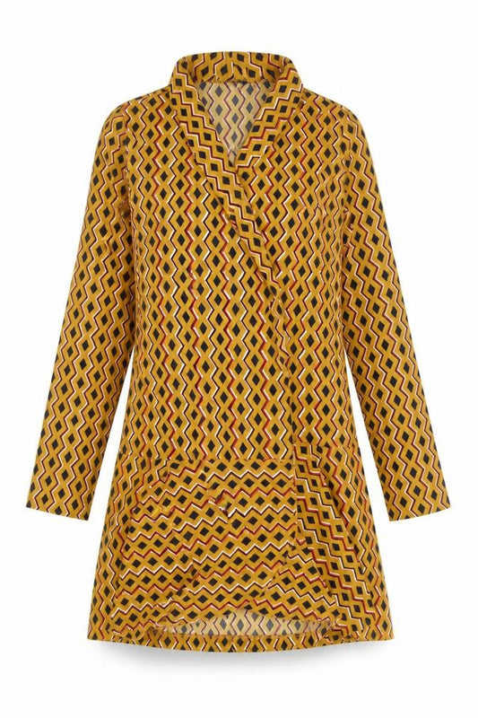 Womens UK Size 8 PRETTYLITTLETHING Yellow Jacket