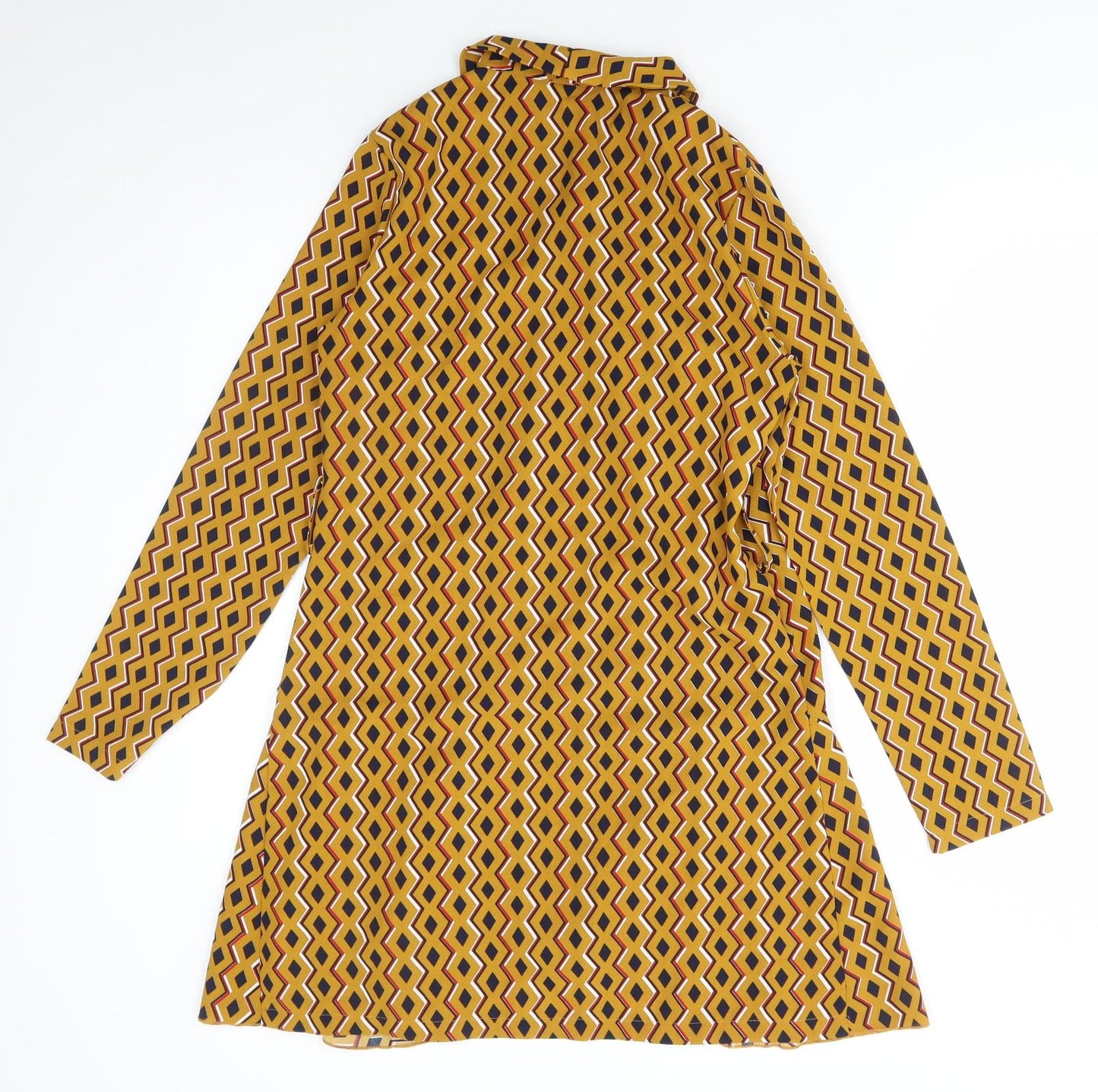 Womens UK Size 8 PRETTYLITTLETHING Yellow Jacket