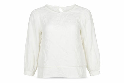 Womens UK Size 8 Marks and Spencer White Basic Blouse