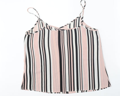 Womens UK Size 14 New Look Multicoloured Camisole Tank