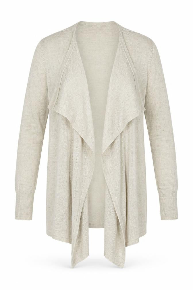 Womens UK Size 12 NEXT Beige Cardigan Jumper