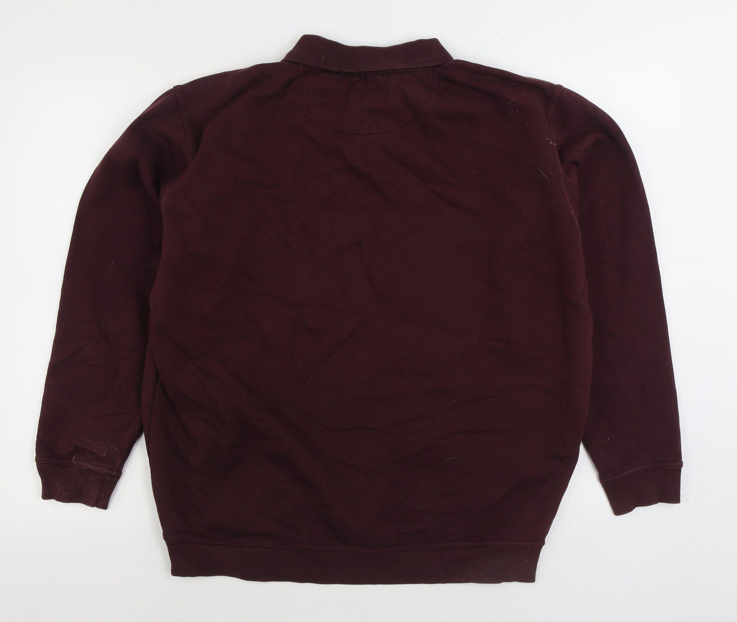 Mens UK Size L EWM Purple Pullover Sweatshirt