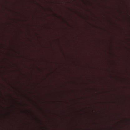 Mens UK Size L EWM Purple Pullover Sweatshirt