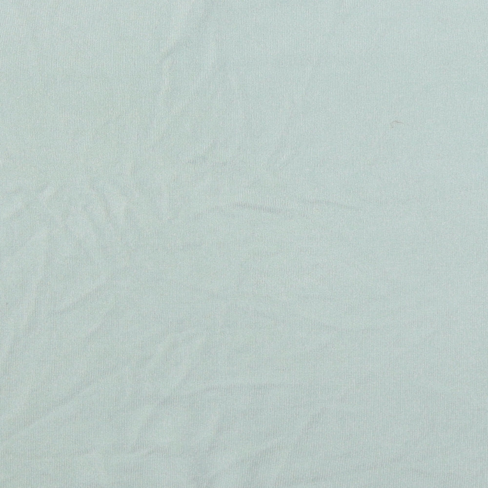 BHS Womens Green Round Neck Acrylic Pullover Jumper Size 18