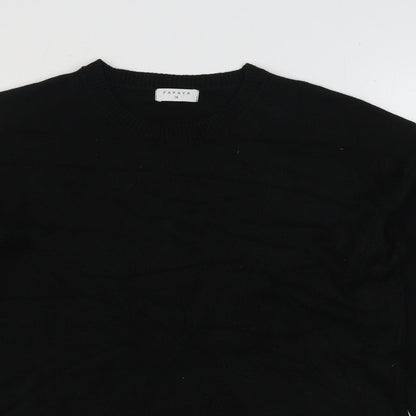 Womens UK Size 14 Matalan Black Pullover Jumper