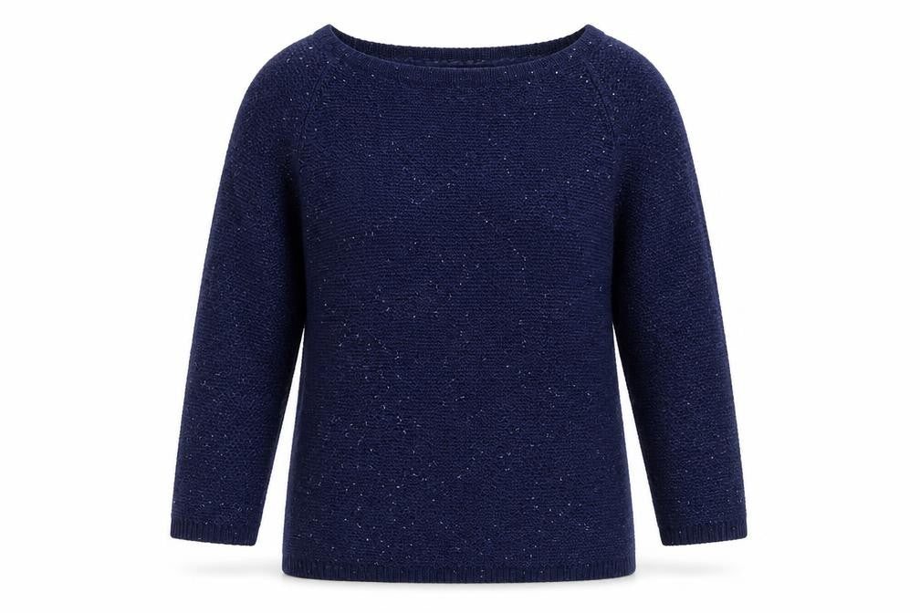 Womens UK Size S Monsoon Blue Pullover Jumper