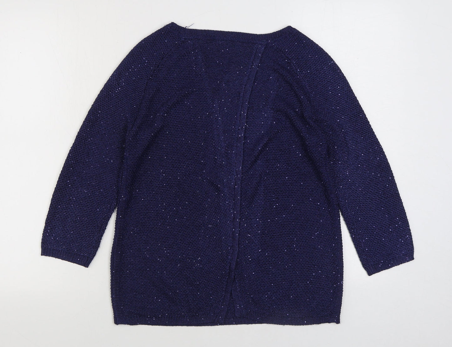 Womens UK Size S Monsoon Blue Pullover Jumper