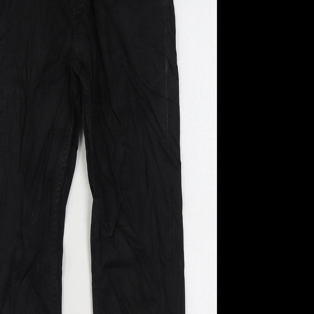 Denim & Co. Mens Black Cotton Skinny Jeans Size 30 in L30 in Regular Zip