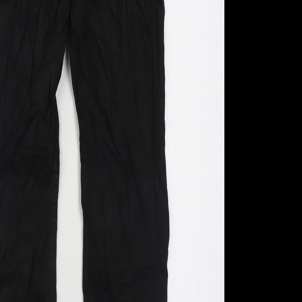 Denim & Co. Mens Black Cotton Skinny Jeans Size 30 in L30 in Regular Zip