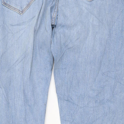 Womens UK Size 38 in Marks and Spencer Regular Fit Skinny Blue Jeans