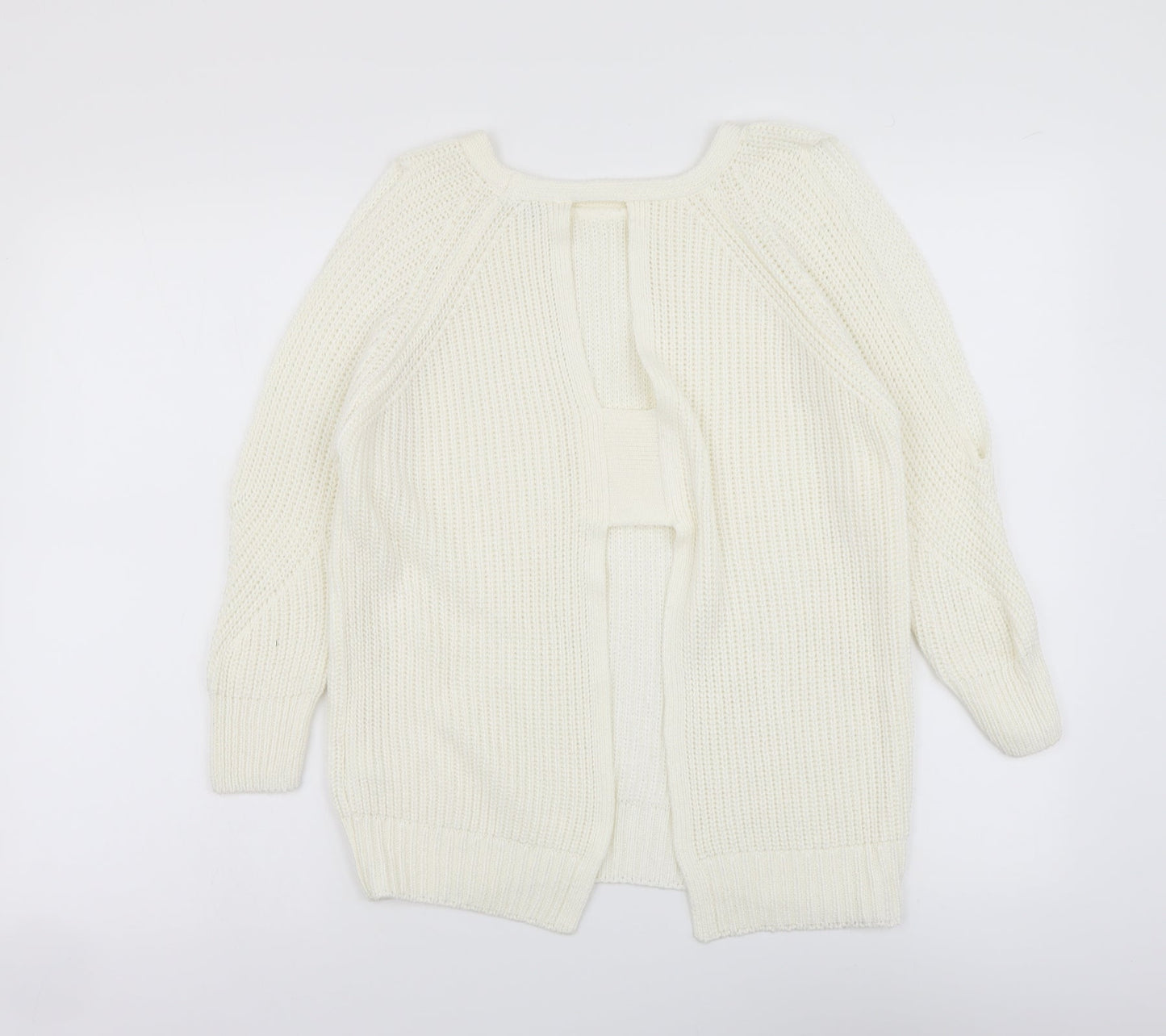 Womens UK Size 10 River Island Ivory Pullover Jumper