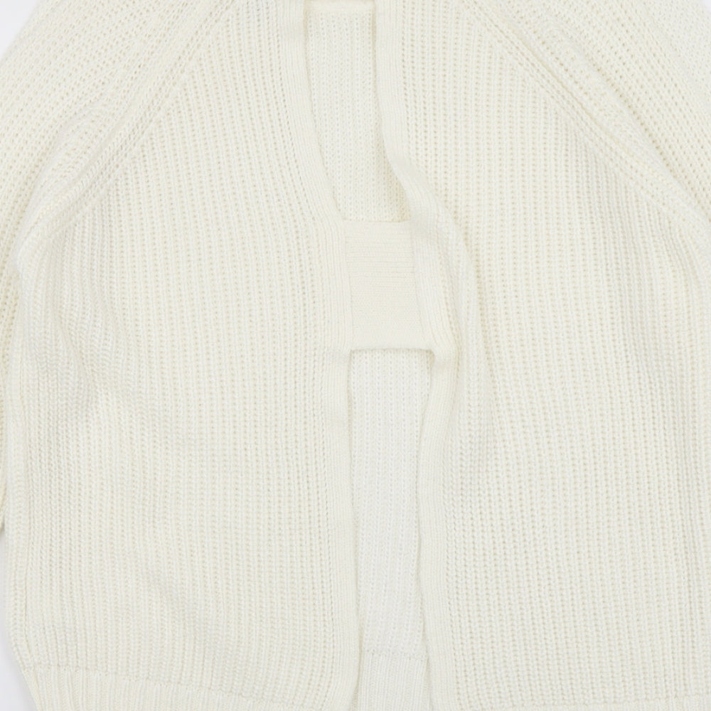 Womens UK Size 10 River Island Ivory Pullover Jumper