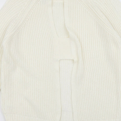 Womens UK Size 10 River Island Ivory Pullover Jumper