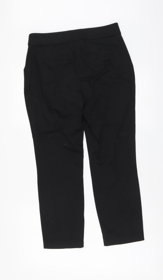 Womens UK Size 8 Dorothy Perkins Regular Fit  Black Trousers
