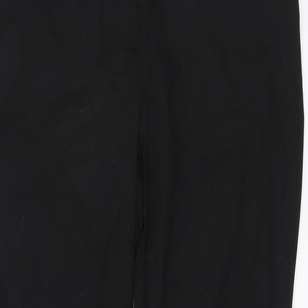 Womens UK Size 8 Dorothy Perkins Regular Fit  Black Trousers