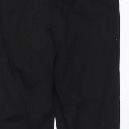 Womens UK Size 8 Dorothy Perkins Regular Fit  Black Trousers