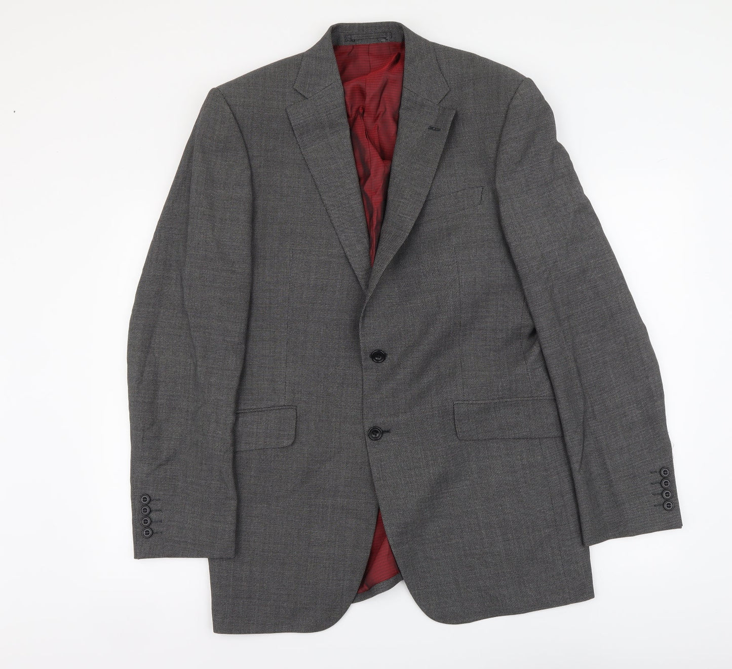 Mens UK Size L Marks and Spencer Regular Grey Suit Jacket