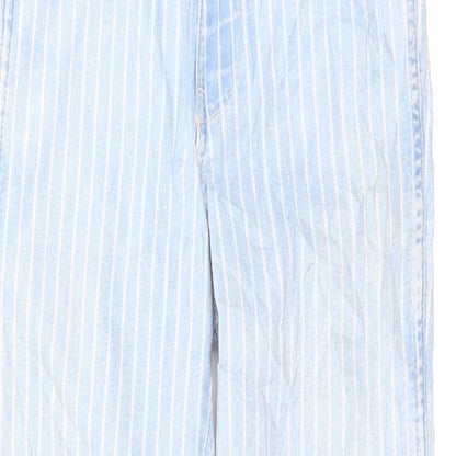 Womens UK Size 26 in H&M Regular Fit Skinny Blue Jeans