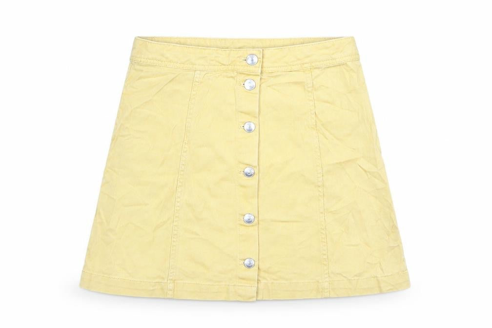Womens UK Size 10 H&M A-Line Denim Skirt