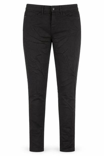 Ware Denim Womens Black Cotton Skinny Jeans Size 10 L29 in Regular Button