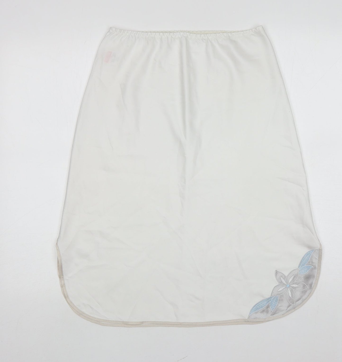 Womens UK Size 10 St Michael Pettiskirt Satin Skirt