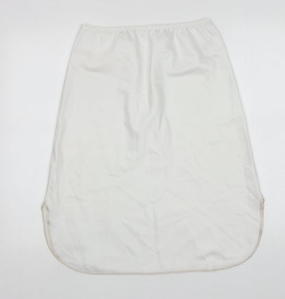 Womens UK Size 10 St Michael Pettiskirt Satin Skirt