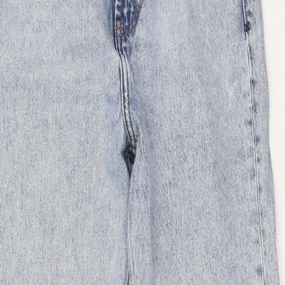 COLLUSION Womens Blue Cotton Skinny Jeans Size 28 in L26 in Regular Zip