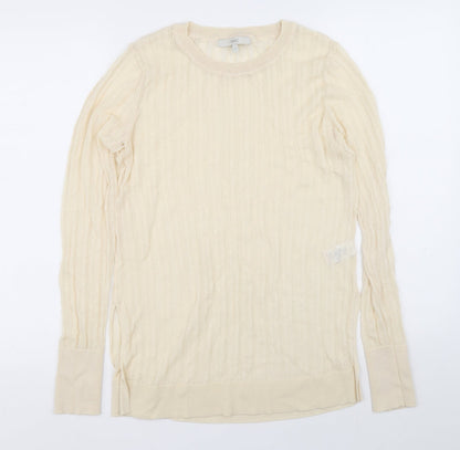 Womens UK Size 12 NEXT Beige Pullover Jumper