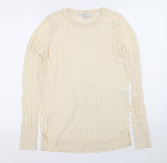 Womens UK Size 12 NEXT Beige Pullover Jumper