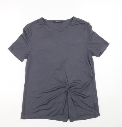 Womens UK Size 10 Marks and Spencer Grey Tunic T-Shirt