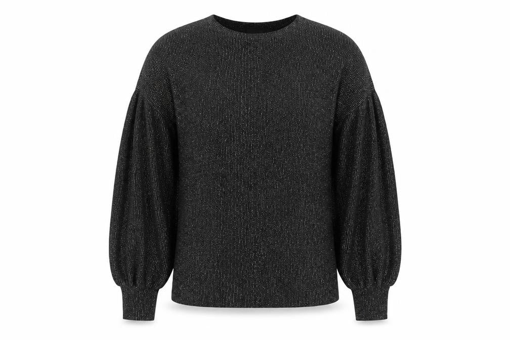Womens UK Size S River Island Black Pullover Jumper