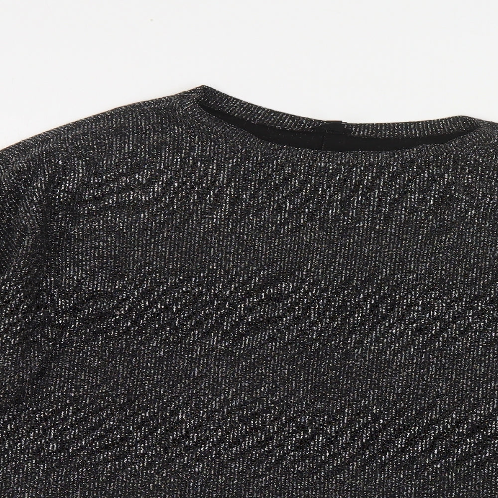 Womens UK Size S River Island Black Pullover Jumper