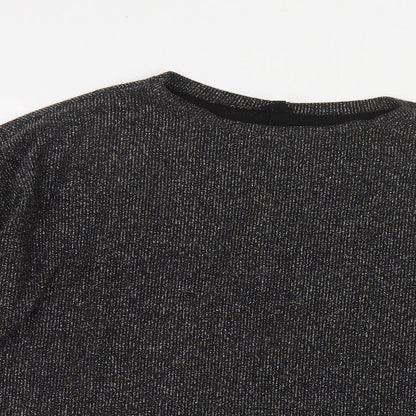 Womens UK Size S River Island Black Pullover Jumper