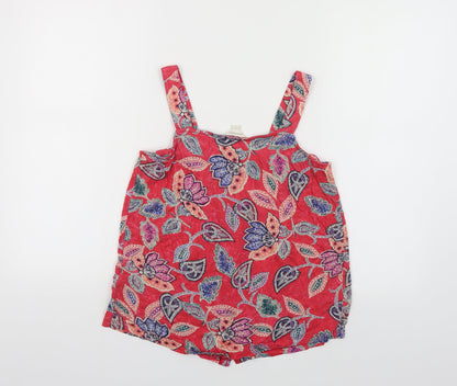 Womens UK Size 8 Monsoon Red Basic Tank