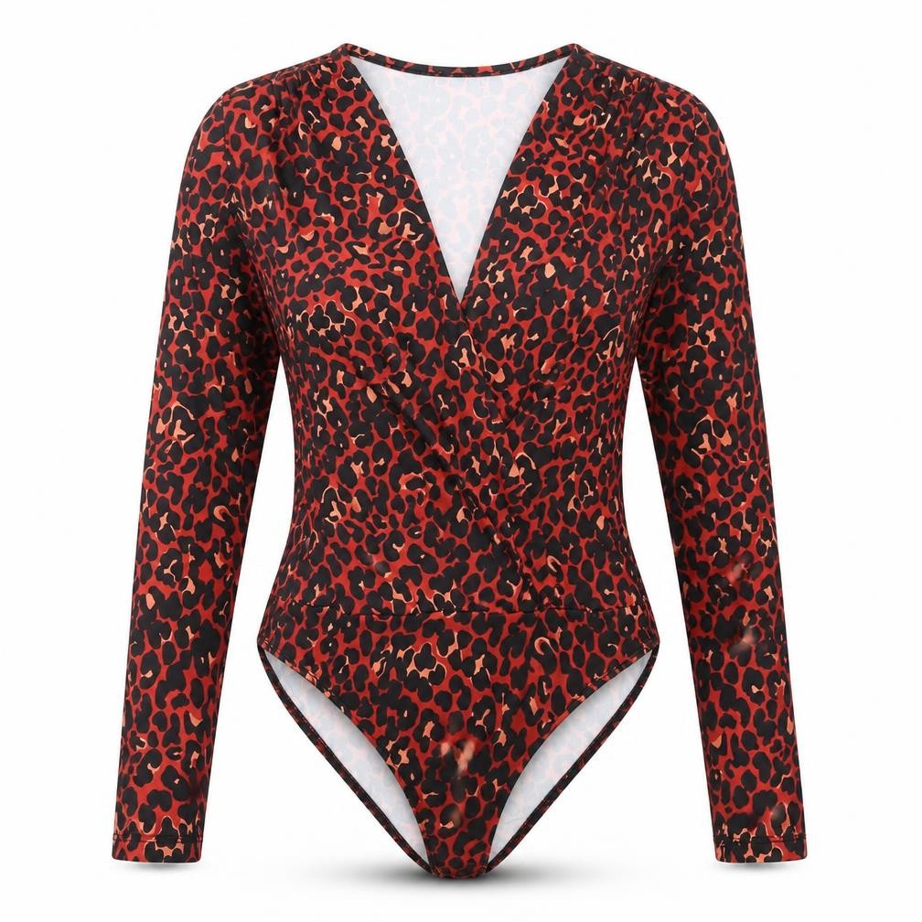 Womens UK Size S Zara One-Piece Red Leotard