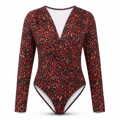 Womens UK Size S Zara One-Piece Red Leotard